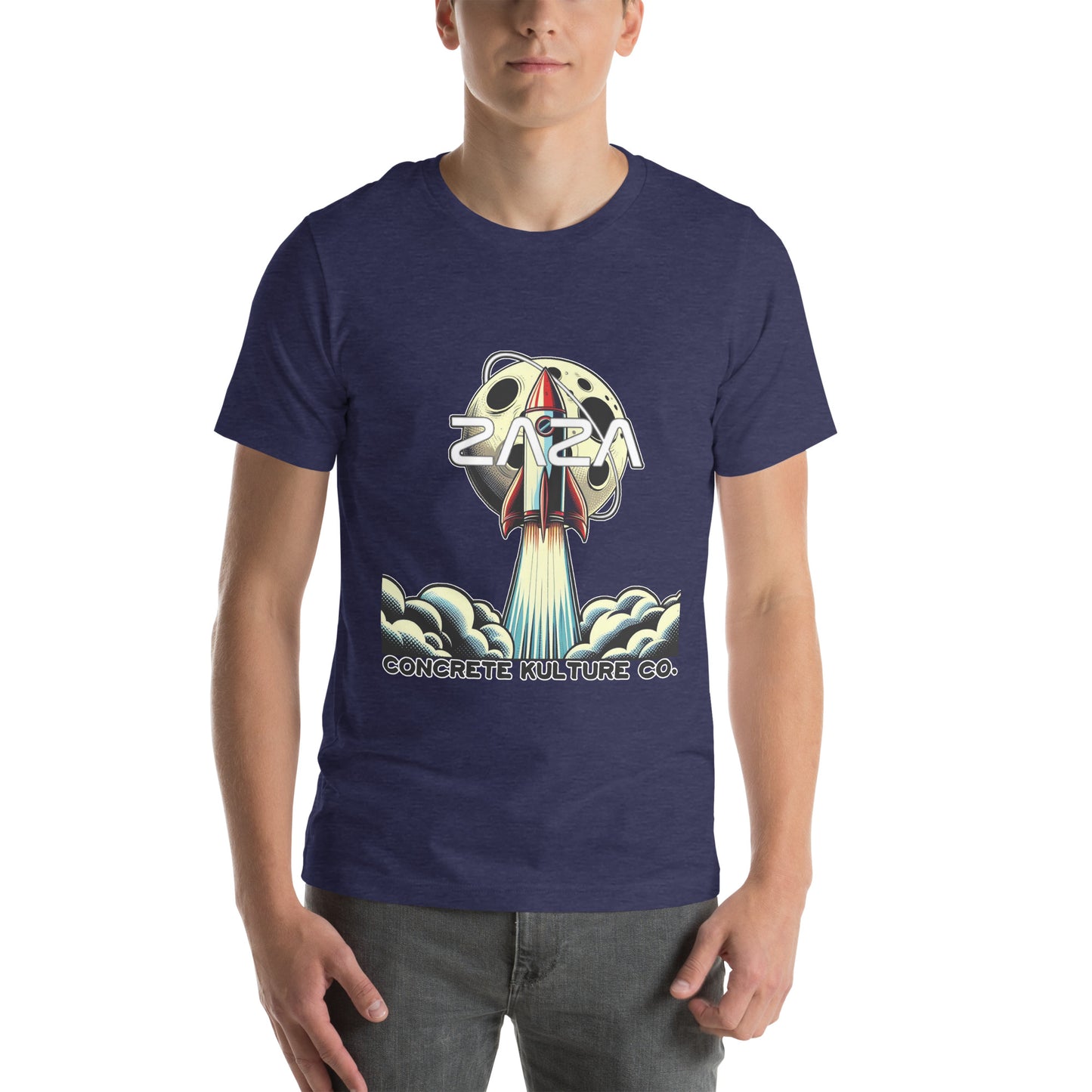 Concrete Kulture Company "Zaza Rocket" Unisex t-shirt