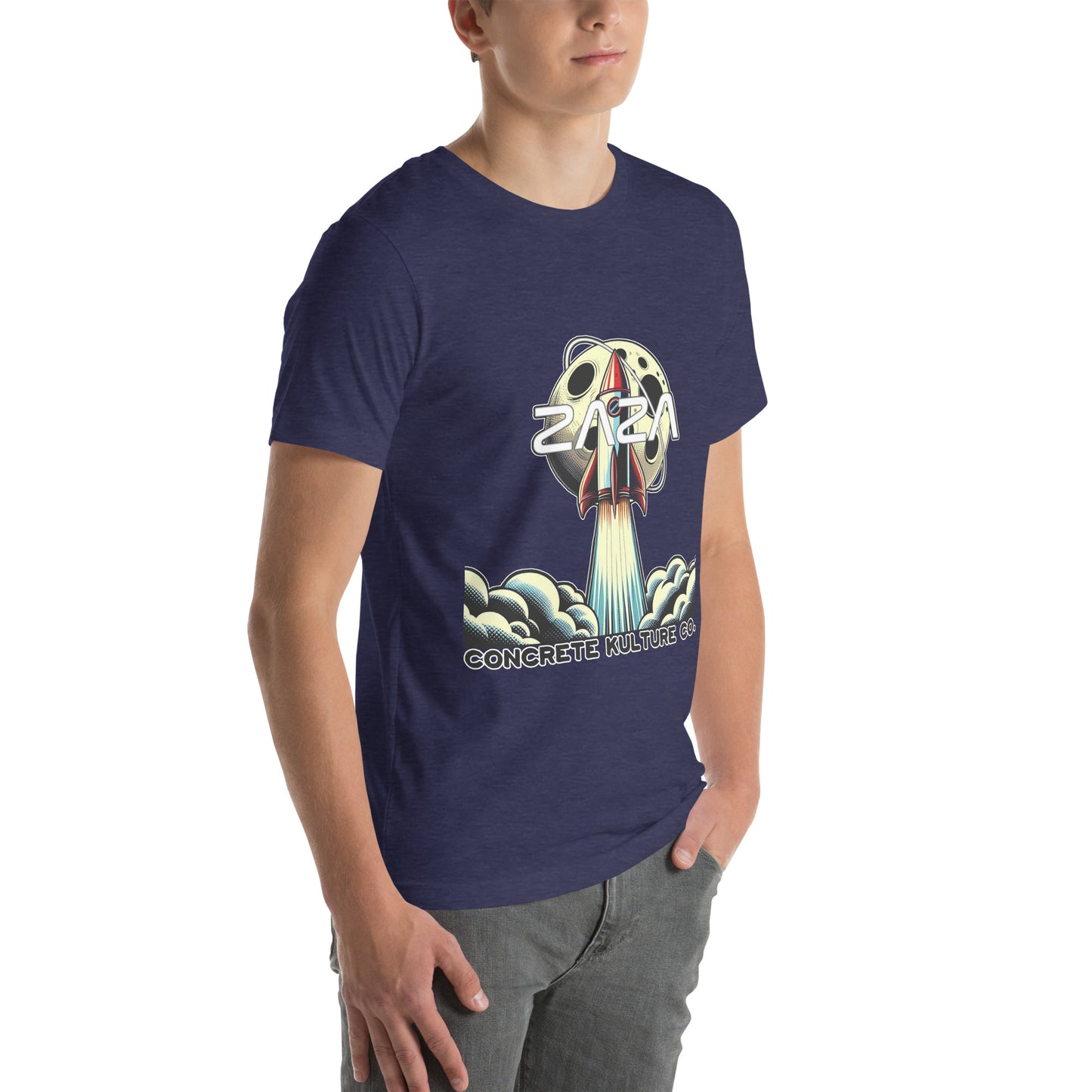 Concrete Kulture Company "Zaza Rocket" Unisex t-shirt