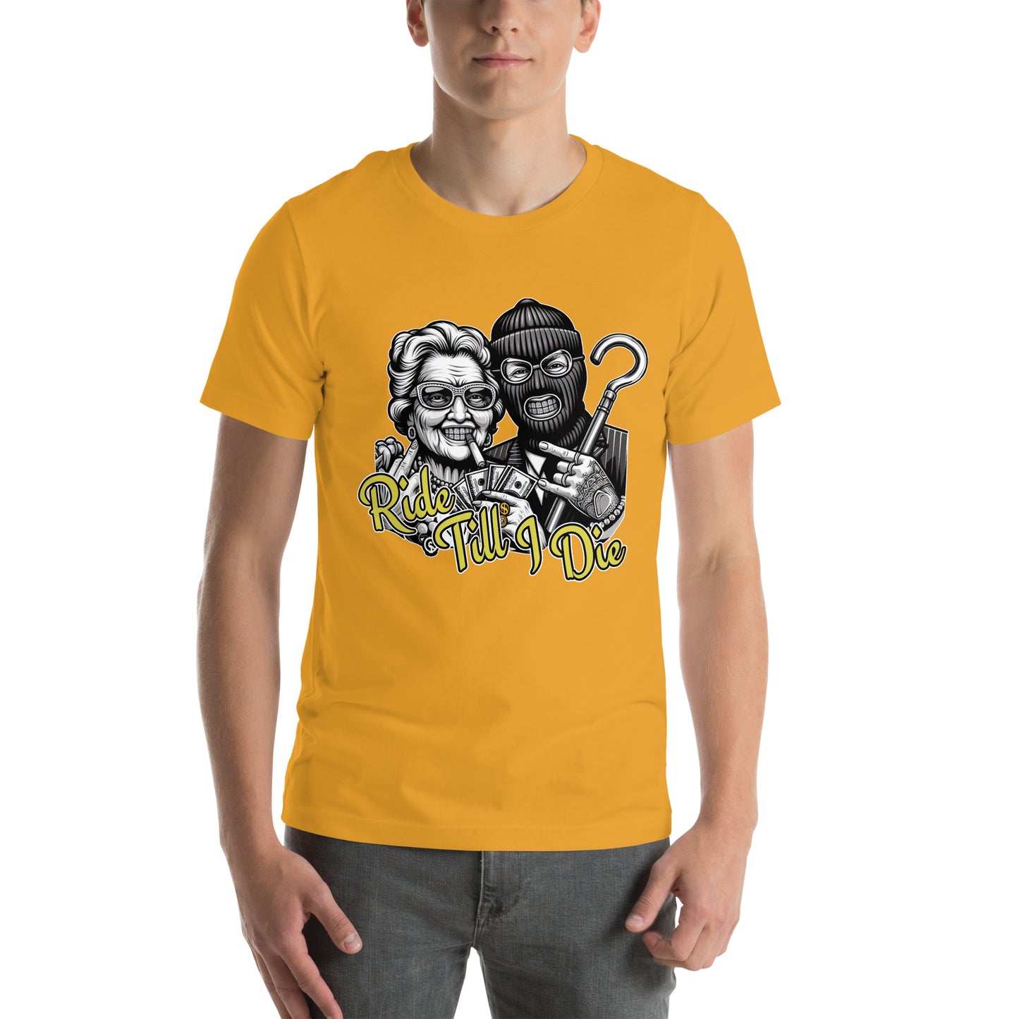 Concrete Kulture Company "Ride Till I Die" Unisex t-shirt