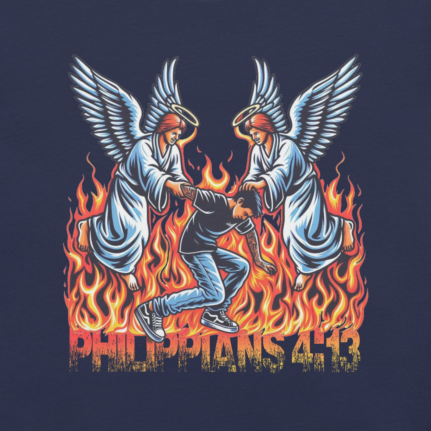 Concrete Kulture Company "Philippians 4:13" Unisex t-shirt