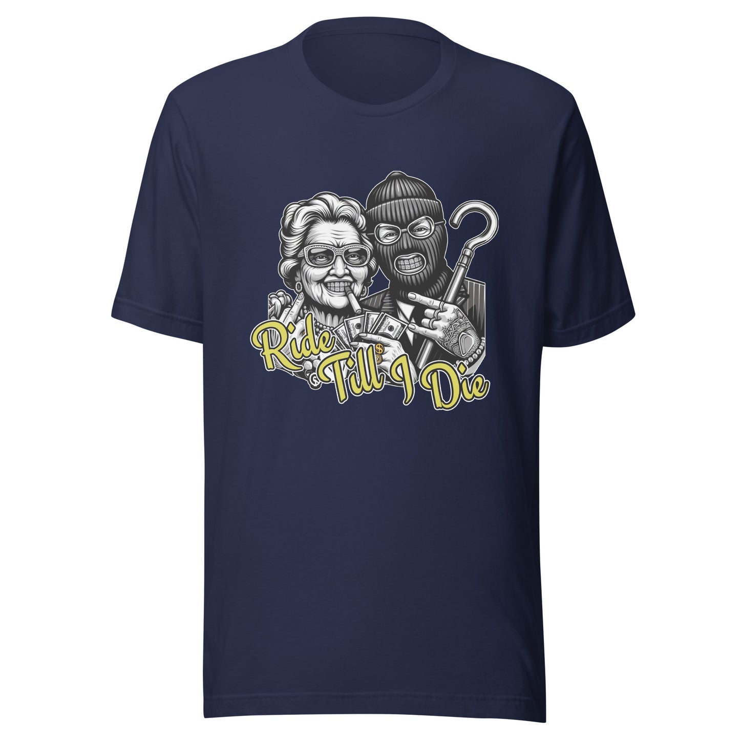 Concrete Kulture Company "Ride Till I Die" Unisex t-shirt