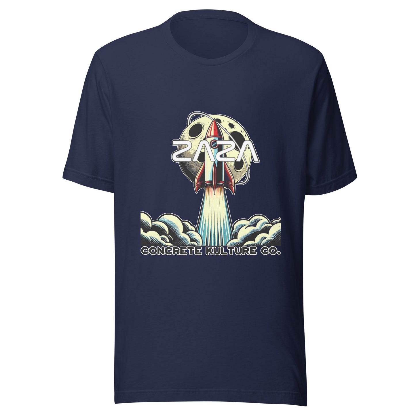 Concrete Kulture Company "Zaza Rocket" Unisex t-shirt