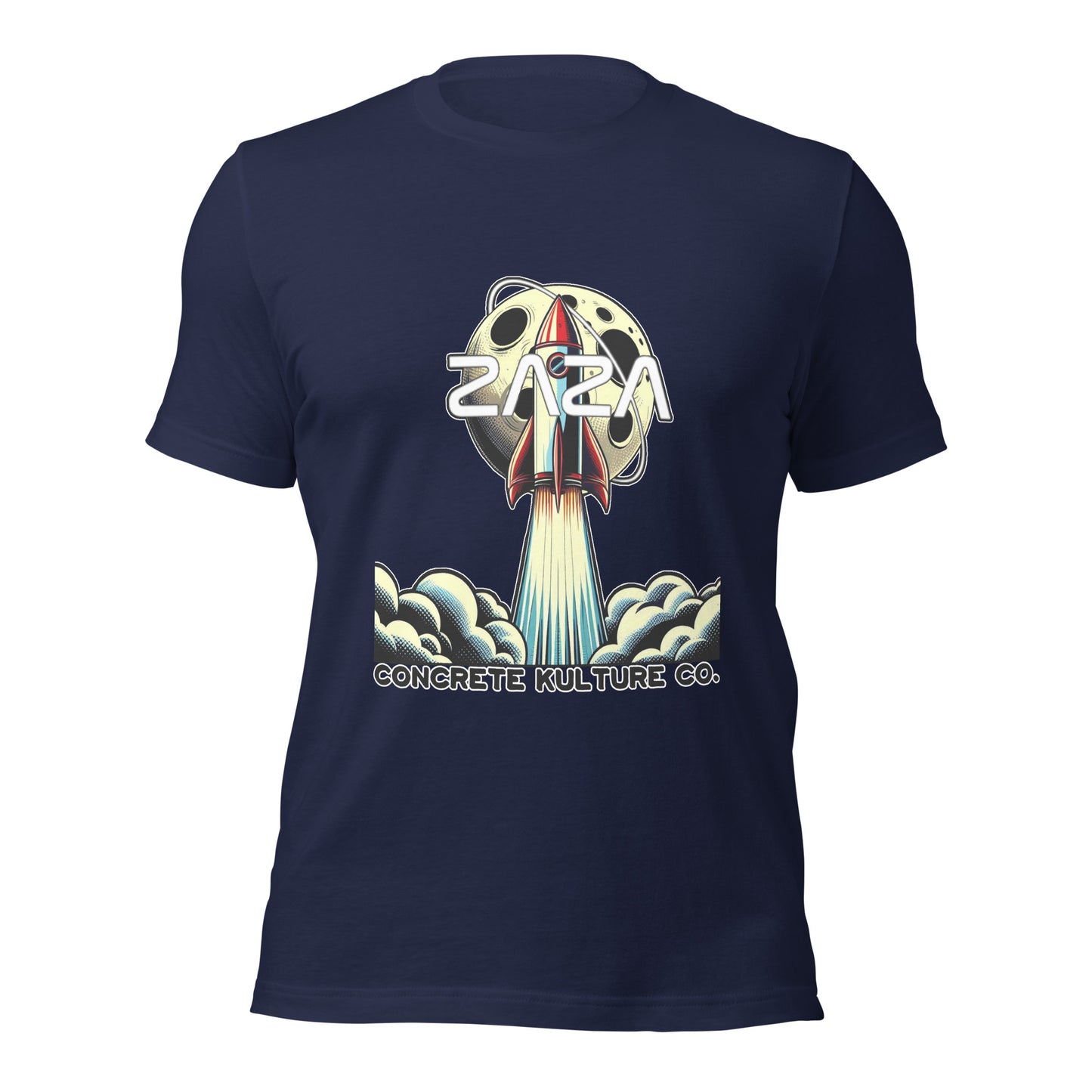 Concrete Kulture Company "Zaza Rocket" Unisex t-shirt