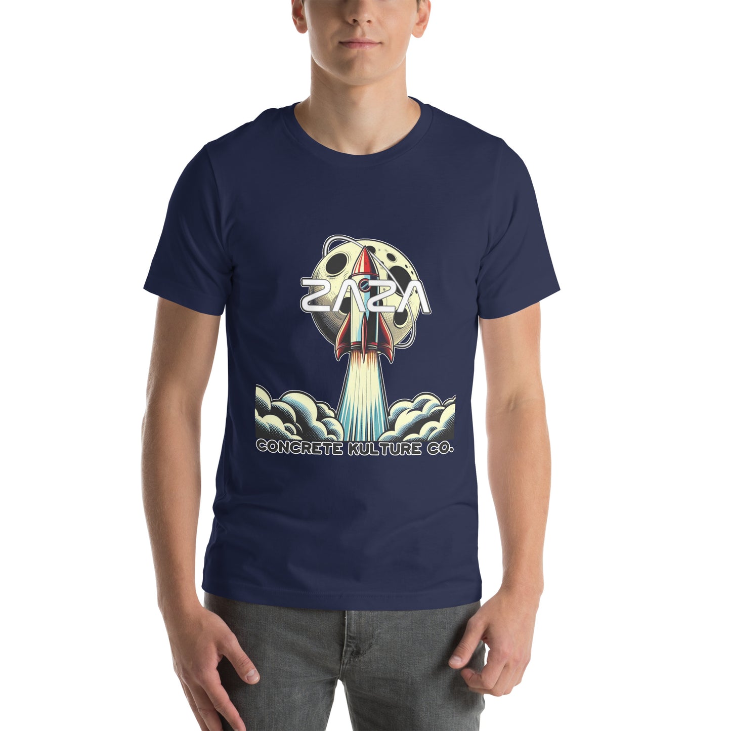 Concrete Kulture Company "Zaza Rocket" Unisex t-shirt