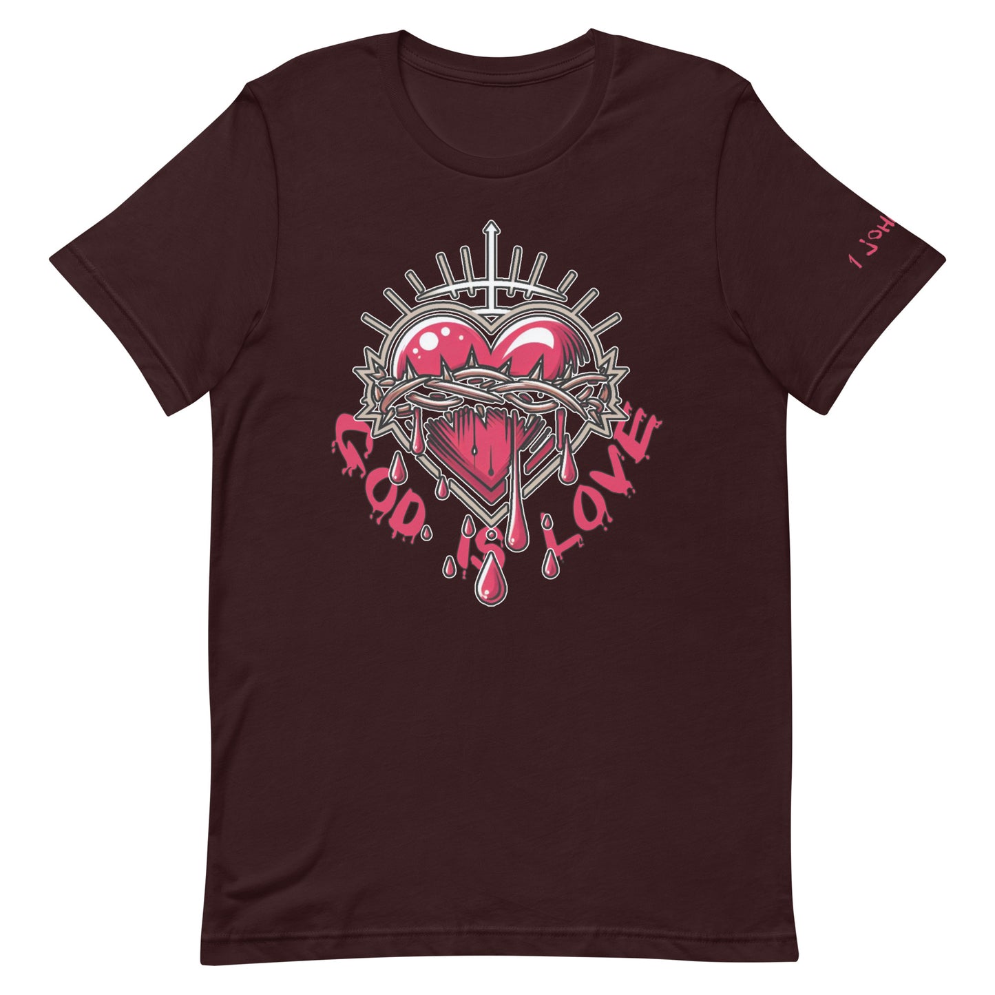 Concrete Kulture Co "God is Love" Unisex t-shirt