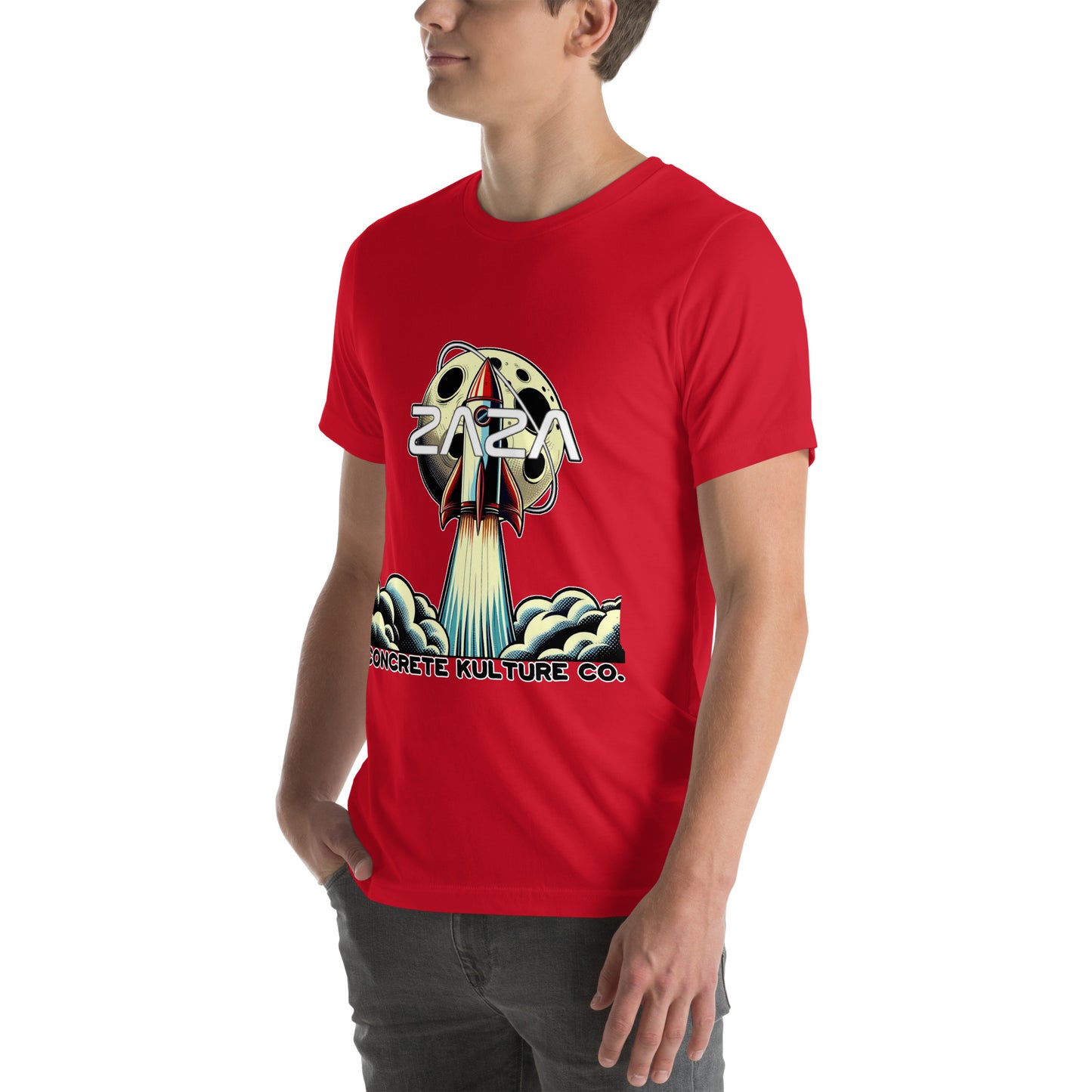 Concrete Kulture Company "Zaza Rocket" Unisex t-shirt