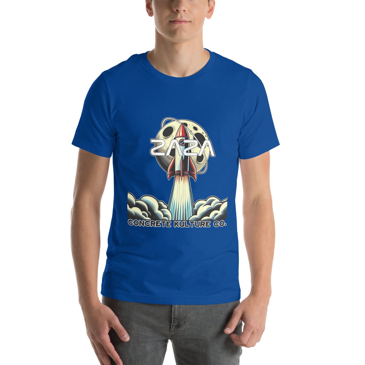 Concrete Kulture Company "Zaza Rocket" Unisex t-shirt