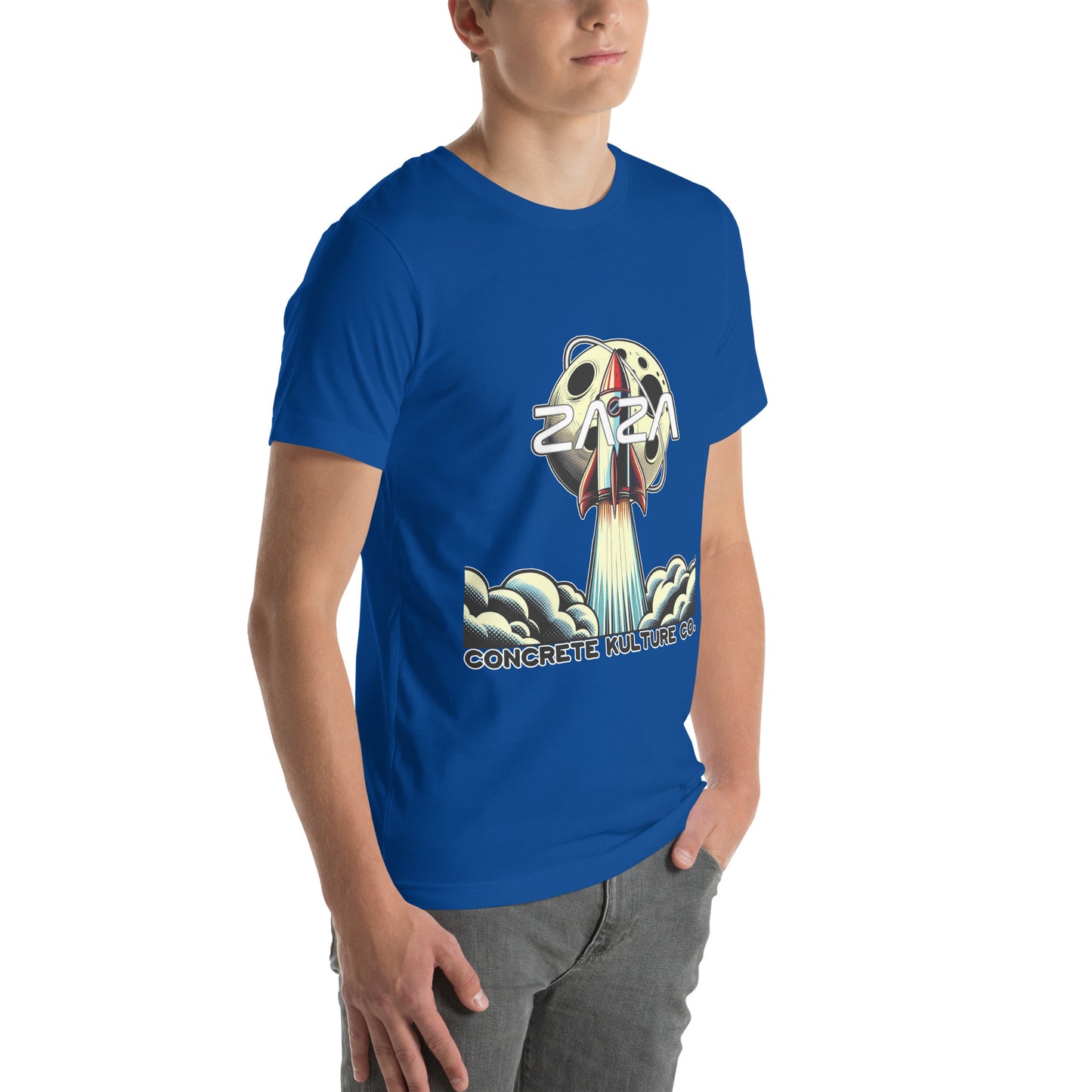 Concrete Kulture Company "Zaza Rocket" Unisex t-shirt