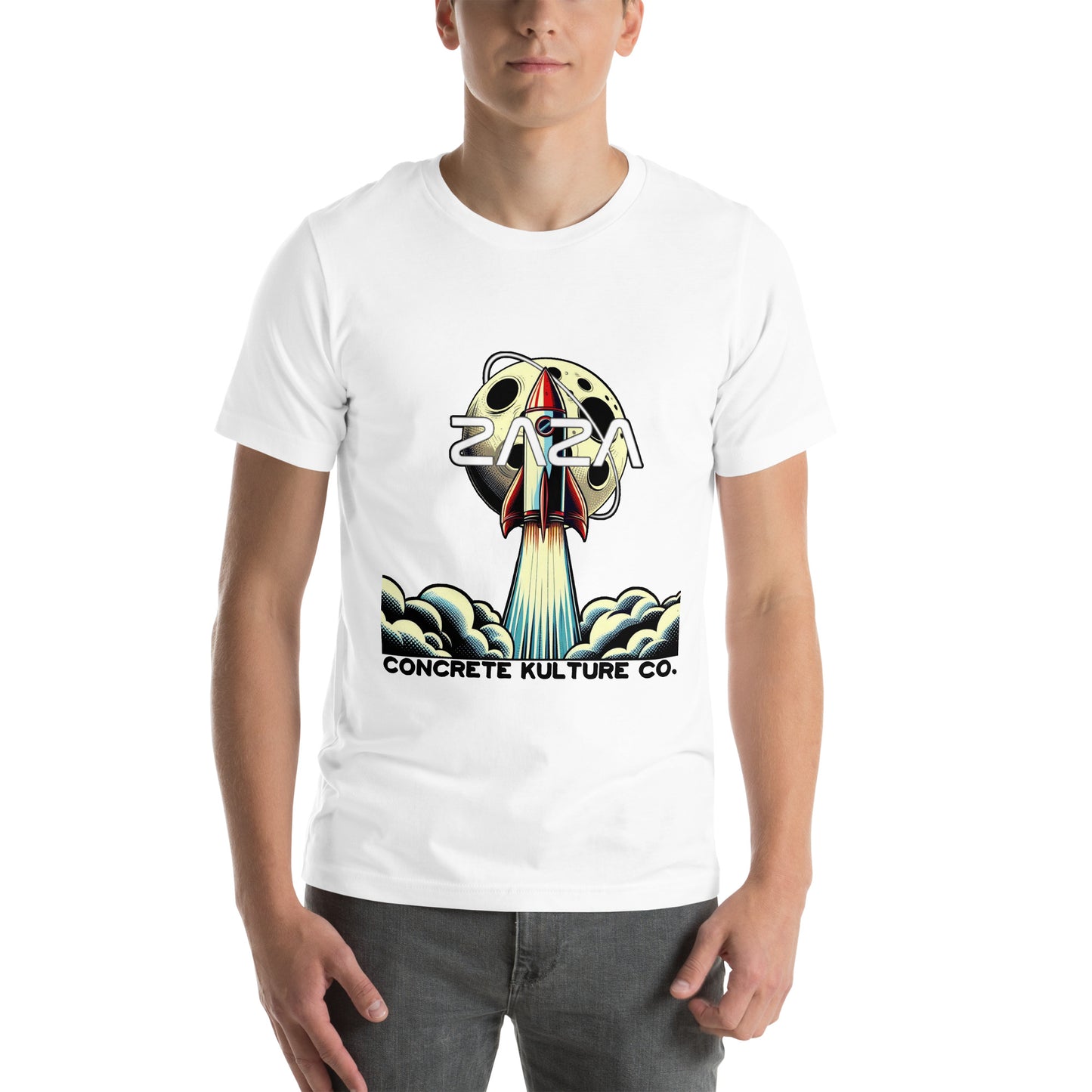 Concrete Kulture Company "Zaza Rocket" Unisex t-shirt