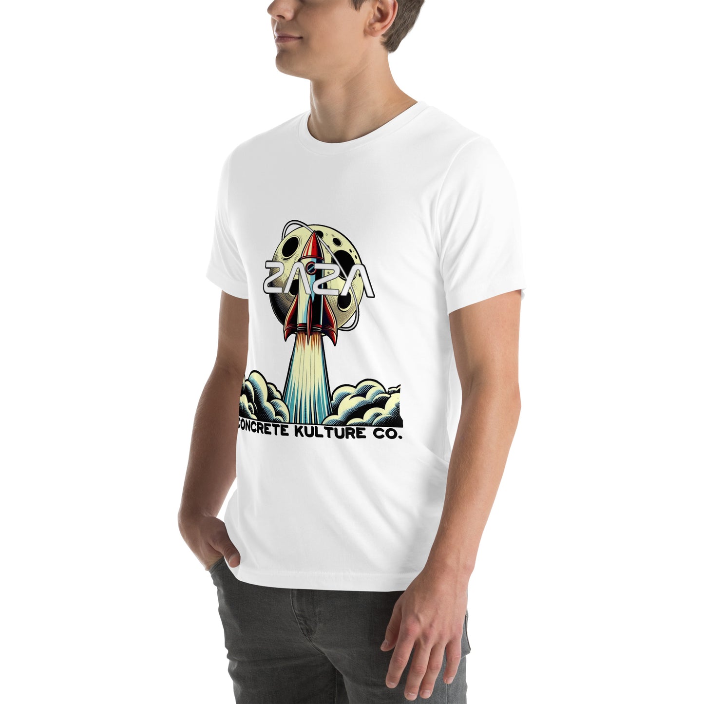Concrete Kulture Company "Zaza Rocket" Unisex t-shirt