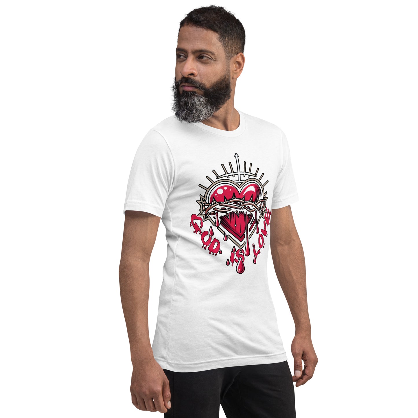 Concrete Kulture Co "God is Love" Unisex t-shirt