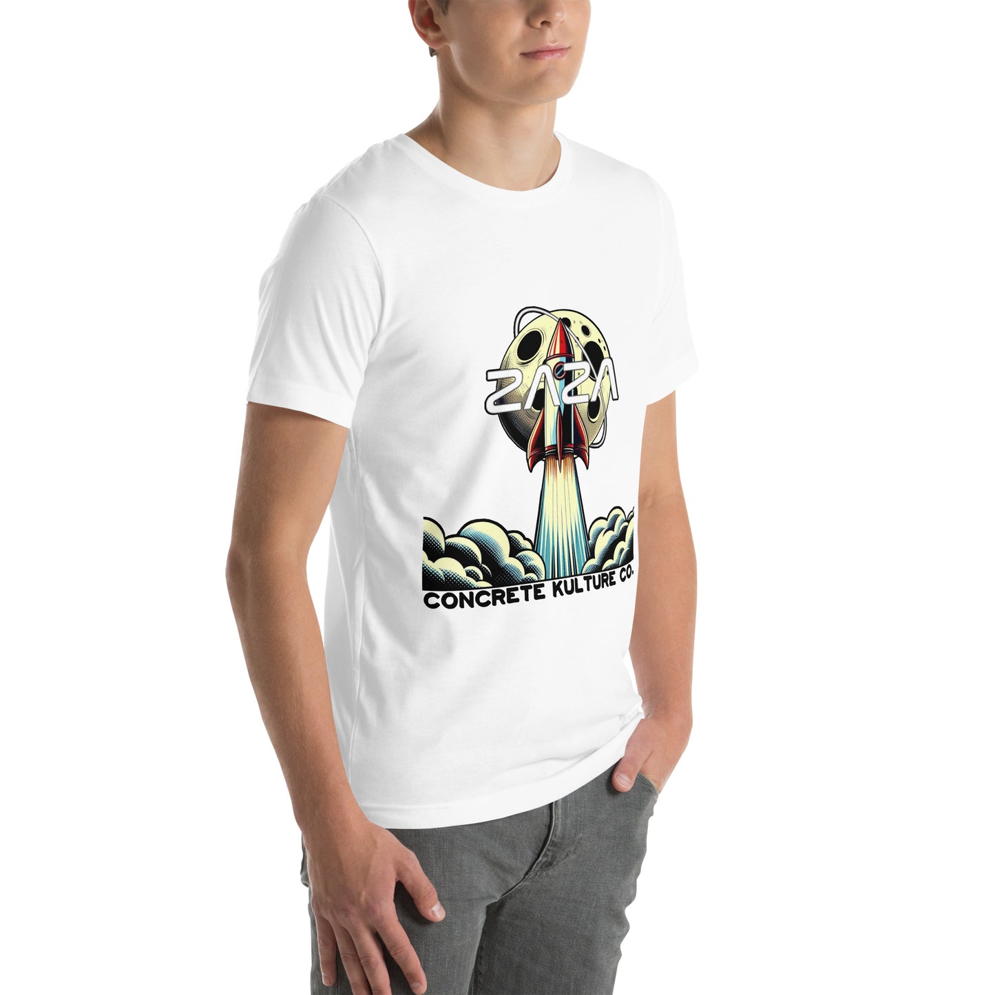 Concrete Kulture Company "Zaza Rocket" Unisex t-shirt