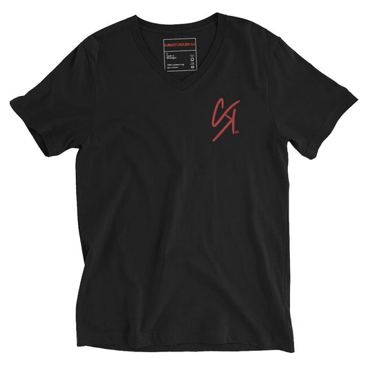 Concrete Kulture Co. "CK" Unisex Short Sleeve V-Neck T-Shirt