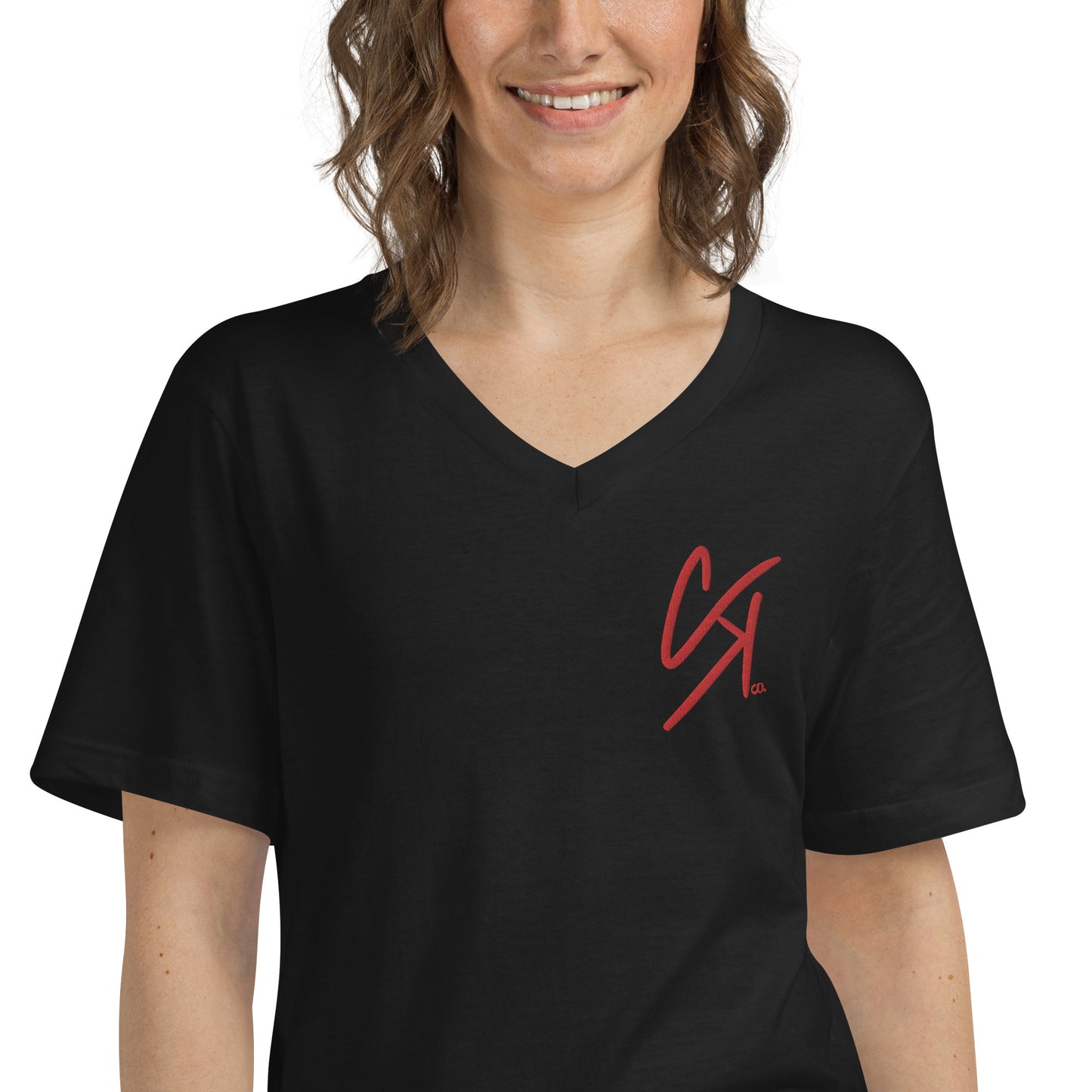 Concrete Kulture Co. "CK" Unisex Short Sleeve V-Neck T-Shirt
