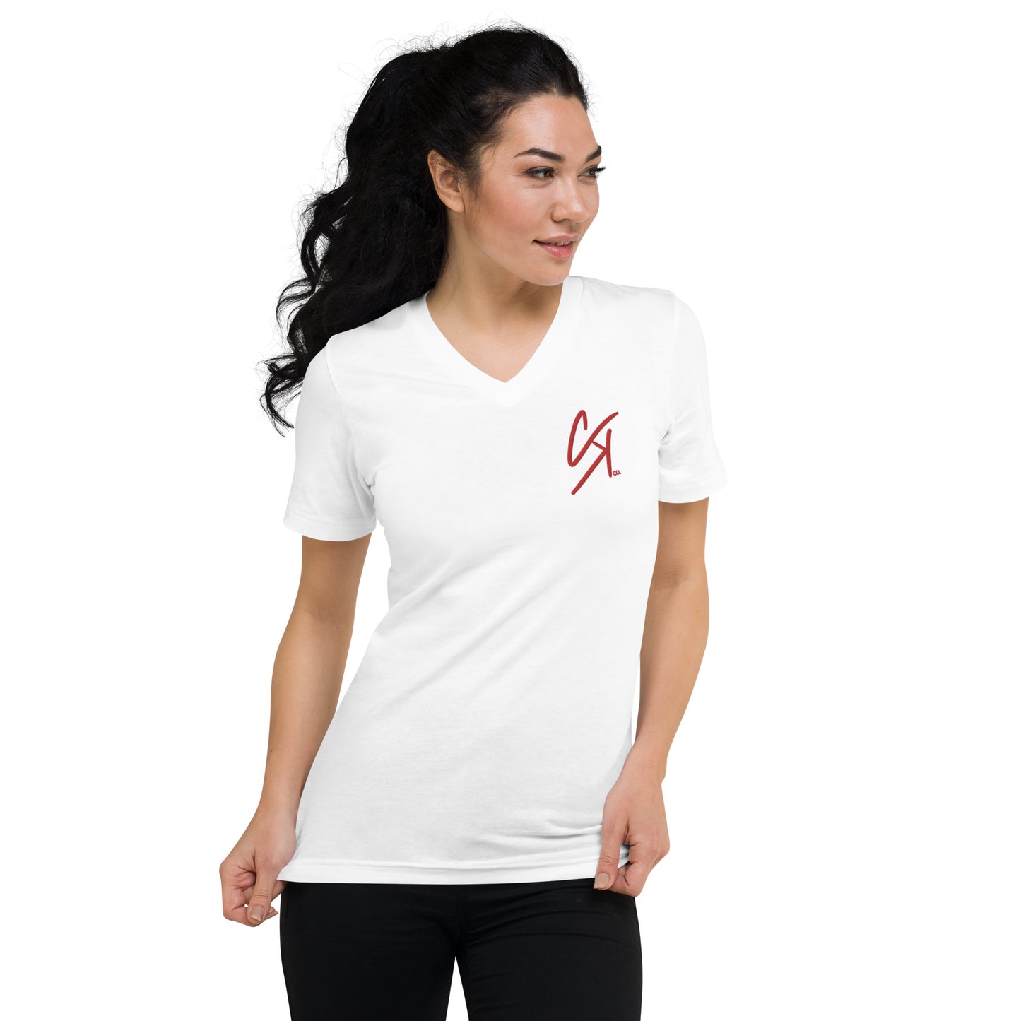 Concrete Kulture Co. "CK" Unisex Short Sleeve V-Neck T-Shirt