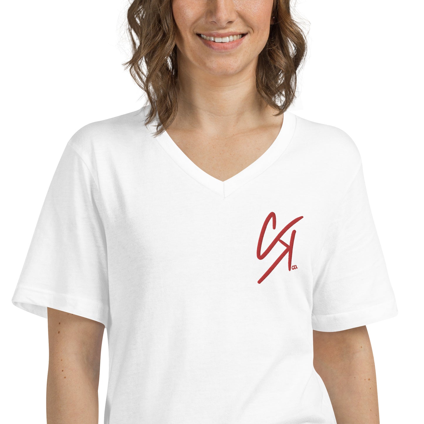 Concrete Kulture Co. "CK" Unisex Short Sleeve V-Neck T-Shirt