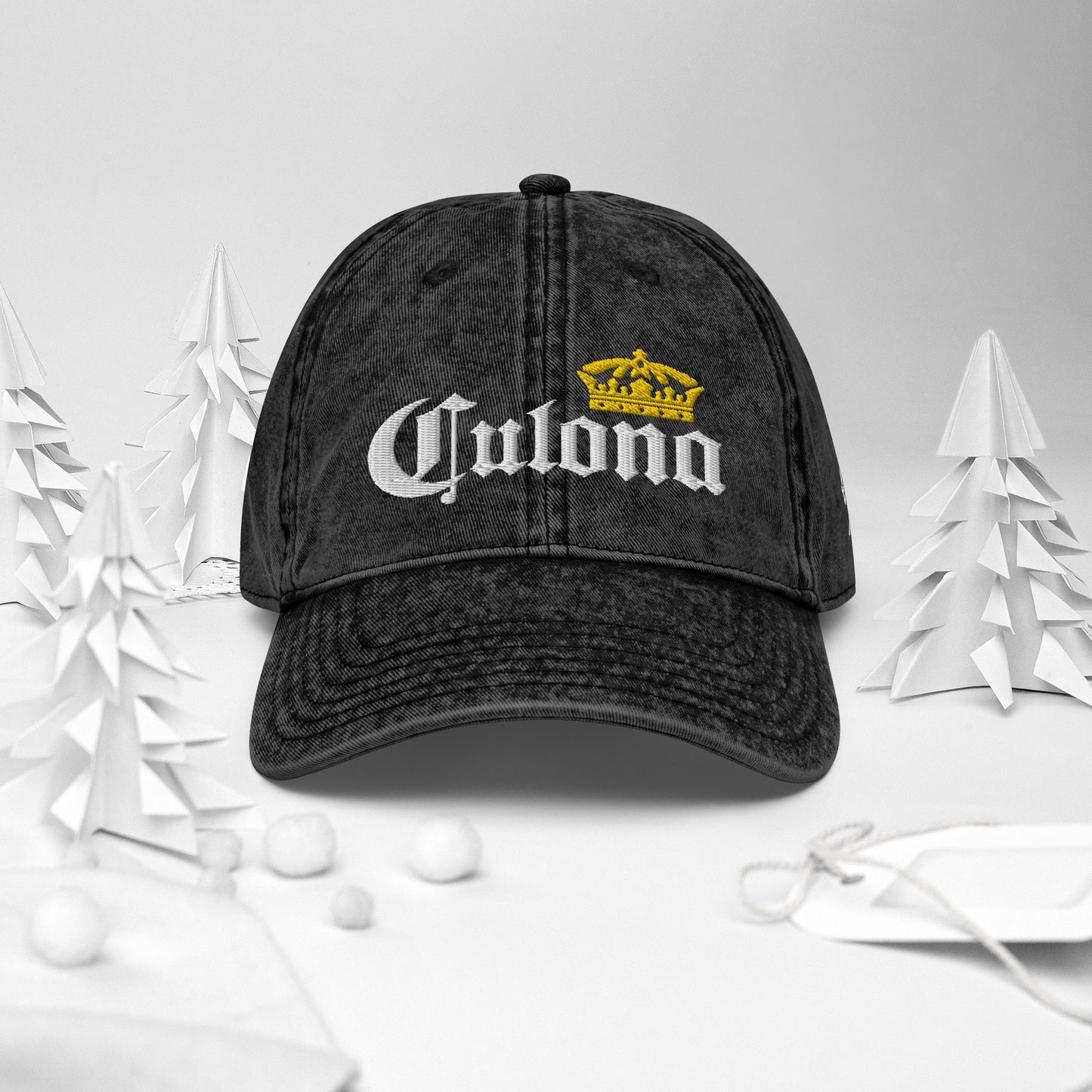 CKco - "Culona" Vintage Cotton Twill Cap