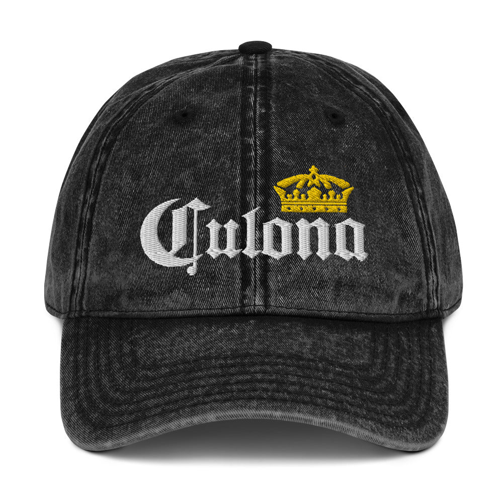 CKco - "Culona" Vintage Cotton Twill Cap