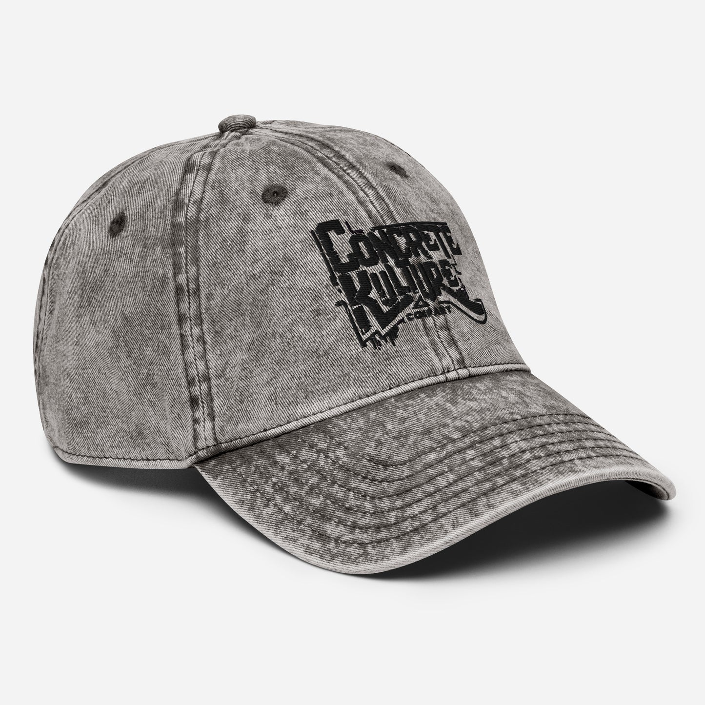 Concrete Kulture Co. Vintage Cotton Twill Cap