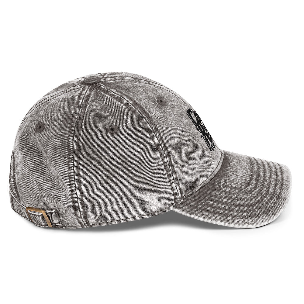 Concrete Kulture Co. Vintage Cotton Twill Cap