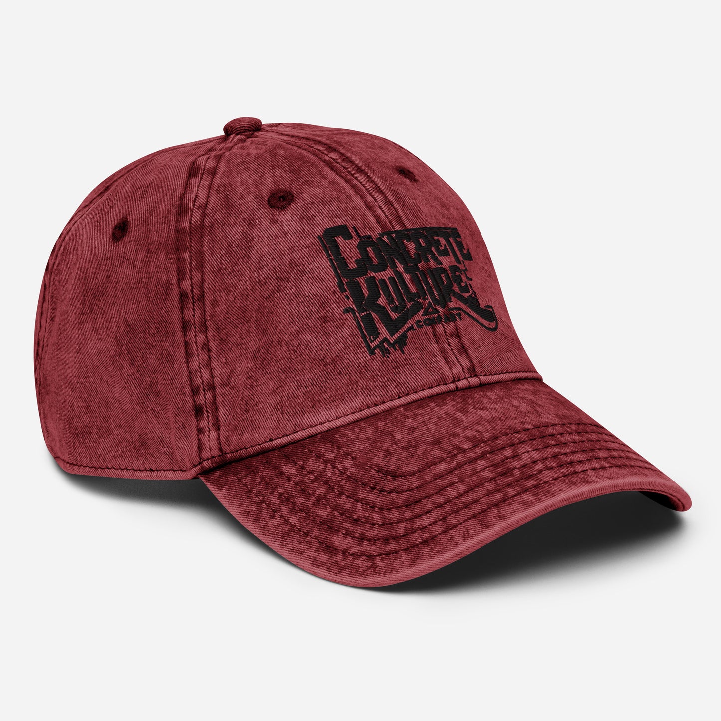 Concrete Kulture Co. Vintage Cotton Twill Cap