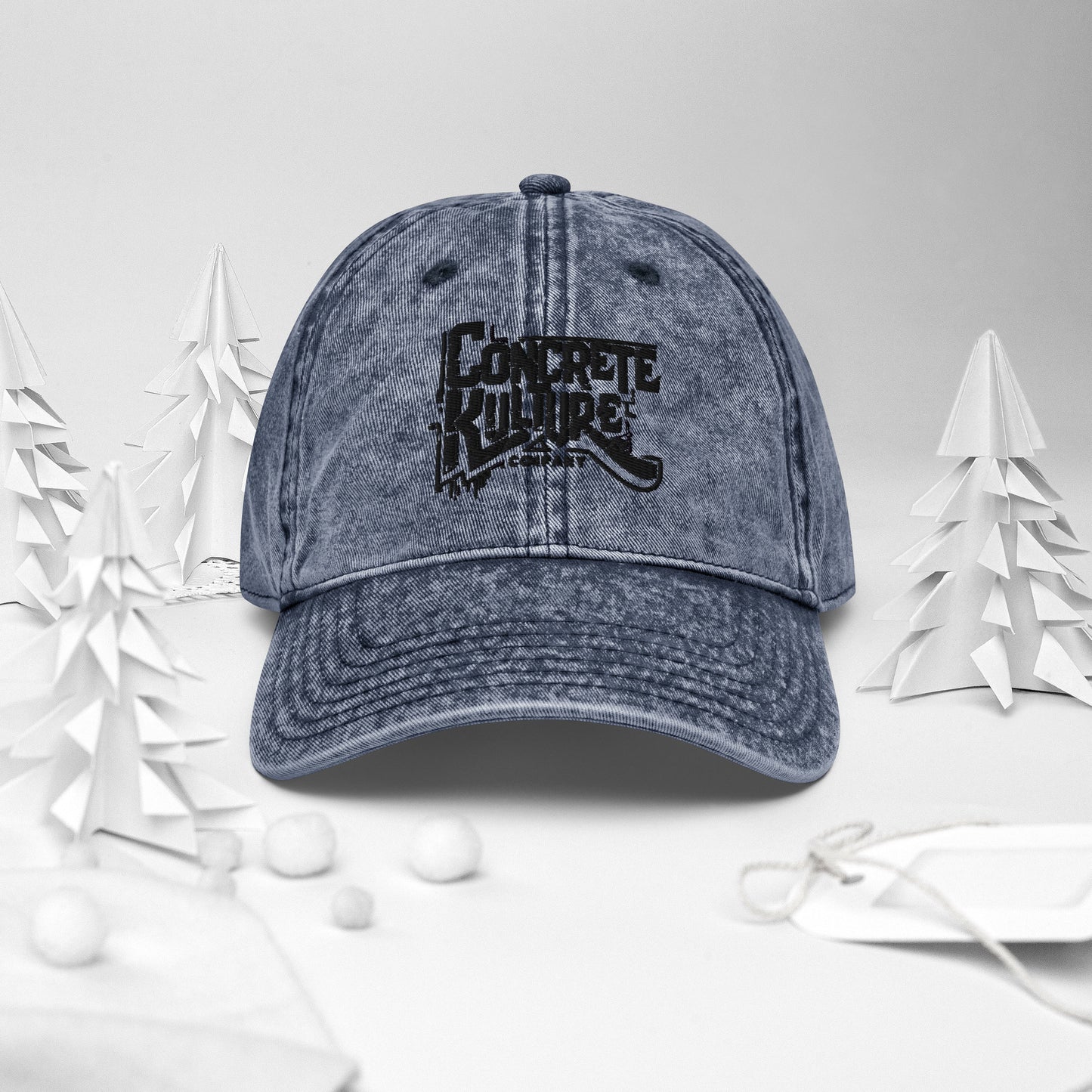 Concrete Kulture Co. Vintage Cotton Twill Cap