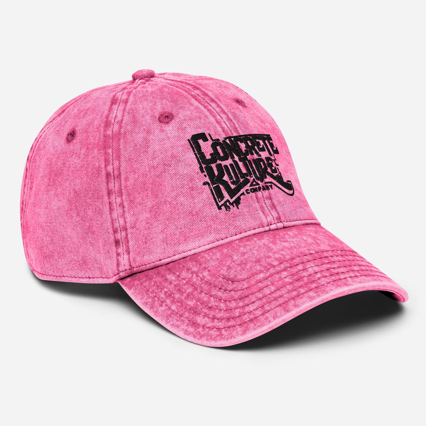 Concrete Kulture Co. Vintage Cotton Twill Cap