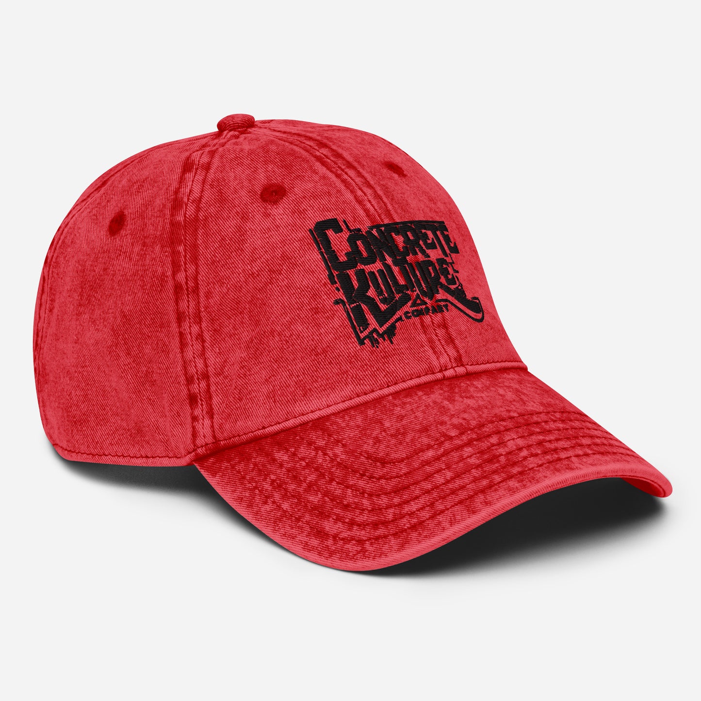 Concrete Kulture Co. Vintage Cotton Twill Cap