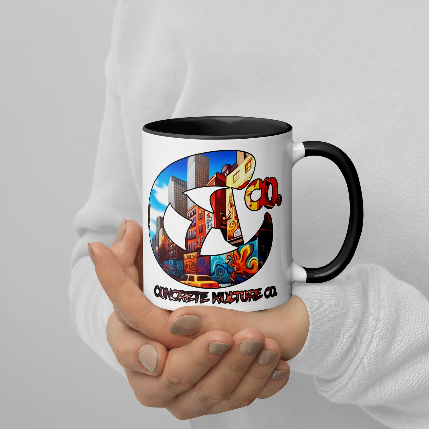 CK co Mug with Color Inside
