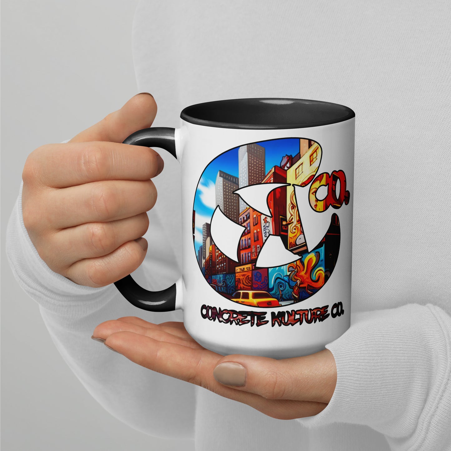 CK co Mug with Color Inside