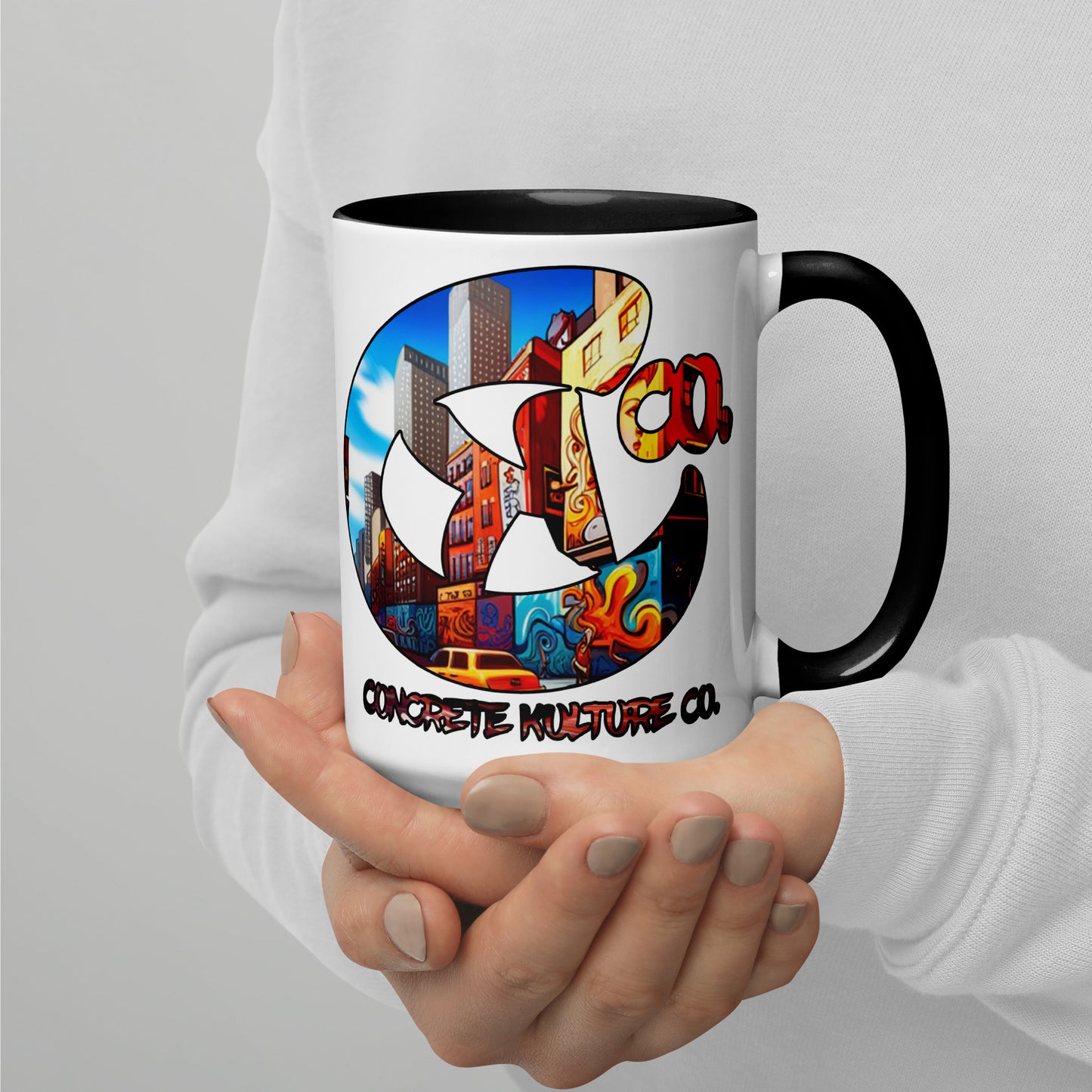 CK co Mug with Color Inside