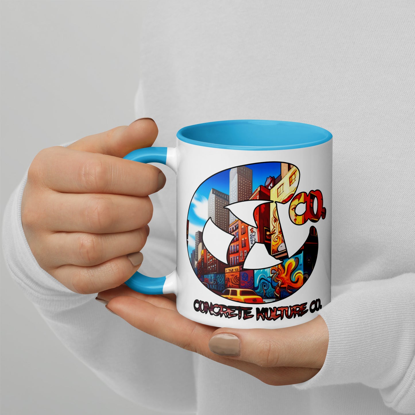 CK co Mug with Color Inside