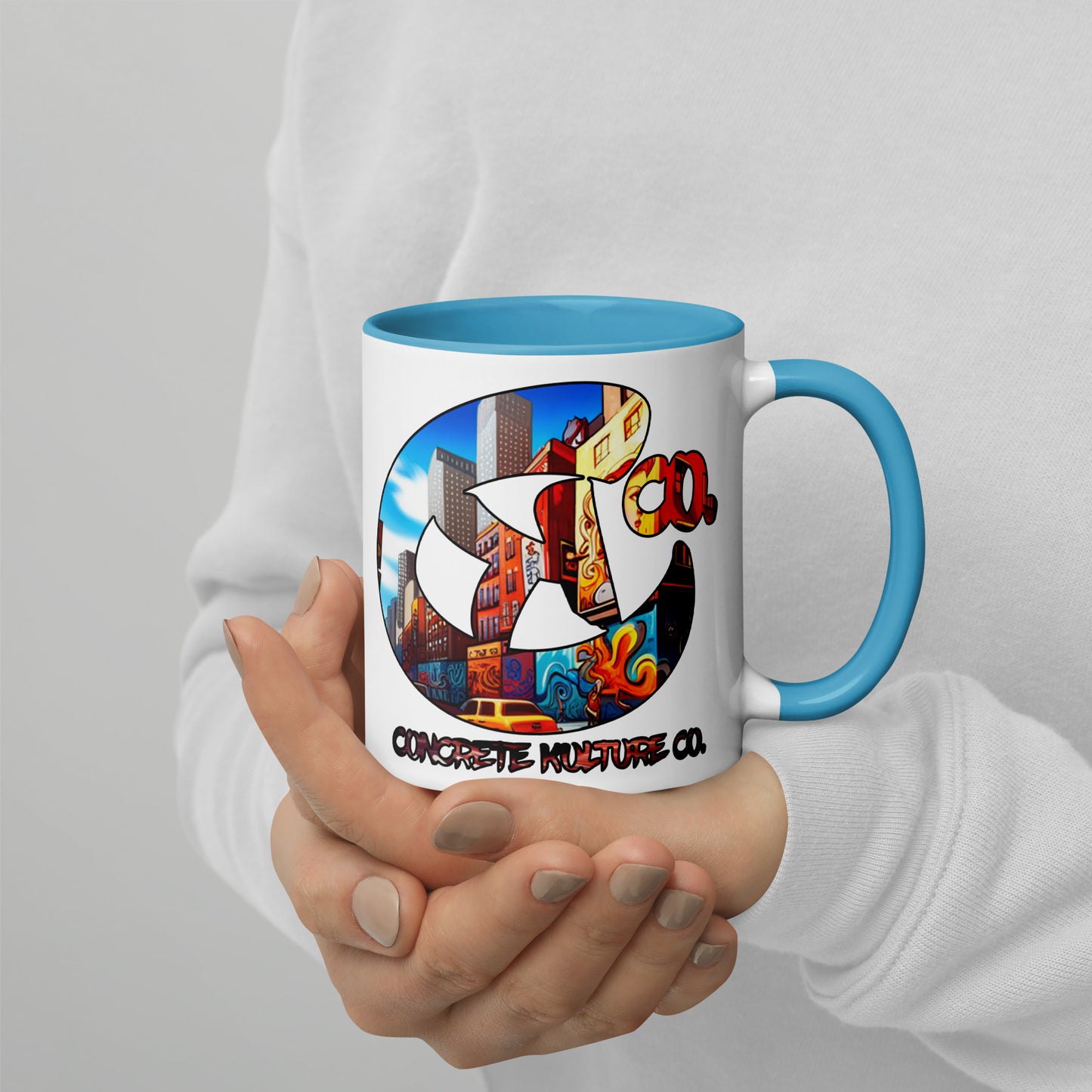 CK co Mug with Color Inside
