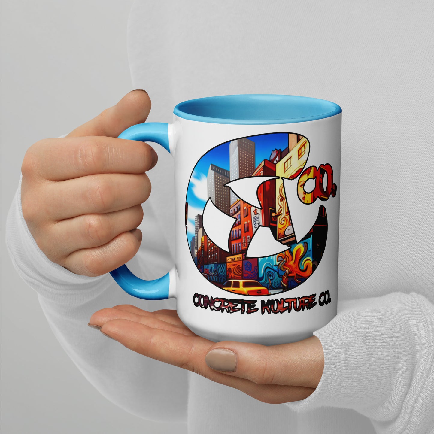 CK co Mug with Color Inside