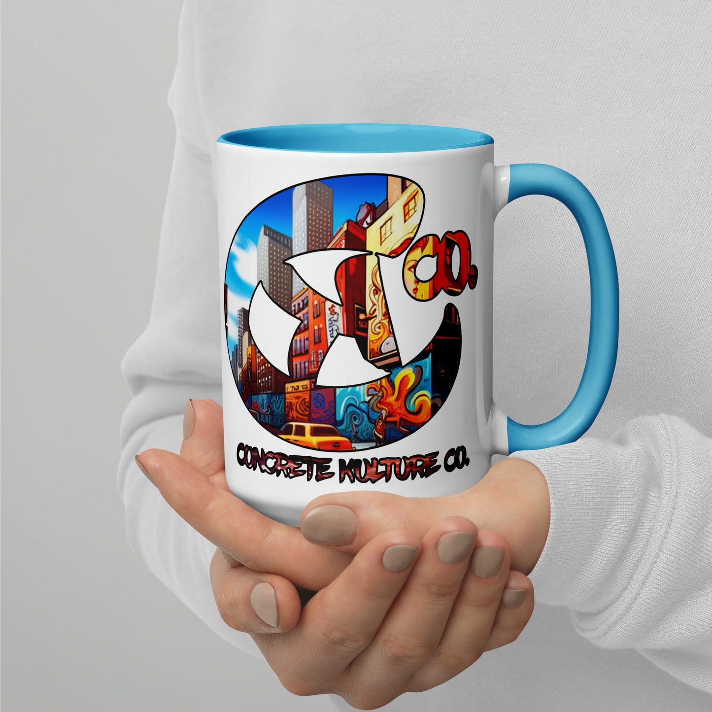 CK co Mug with Color Inside