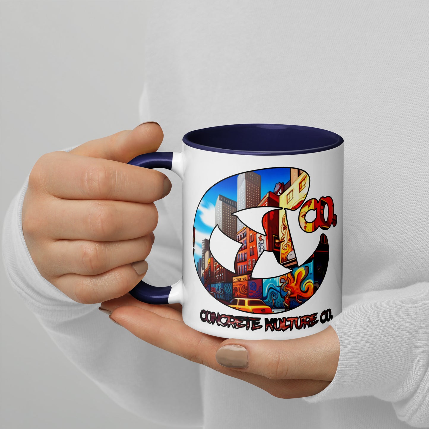 CK co Mug with Color Inside