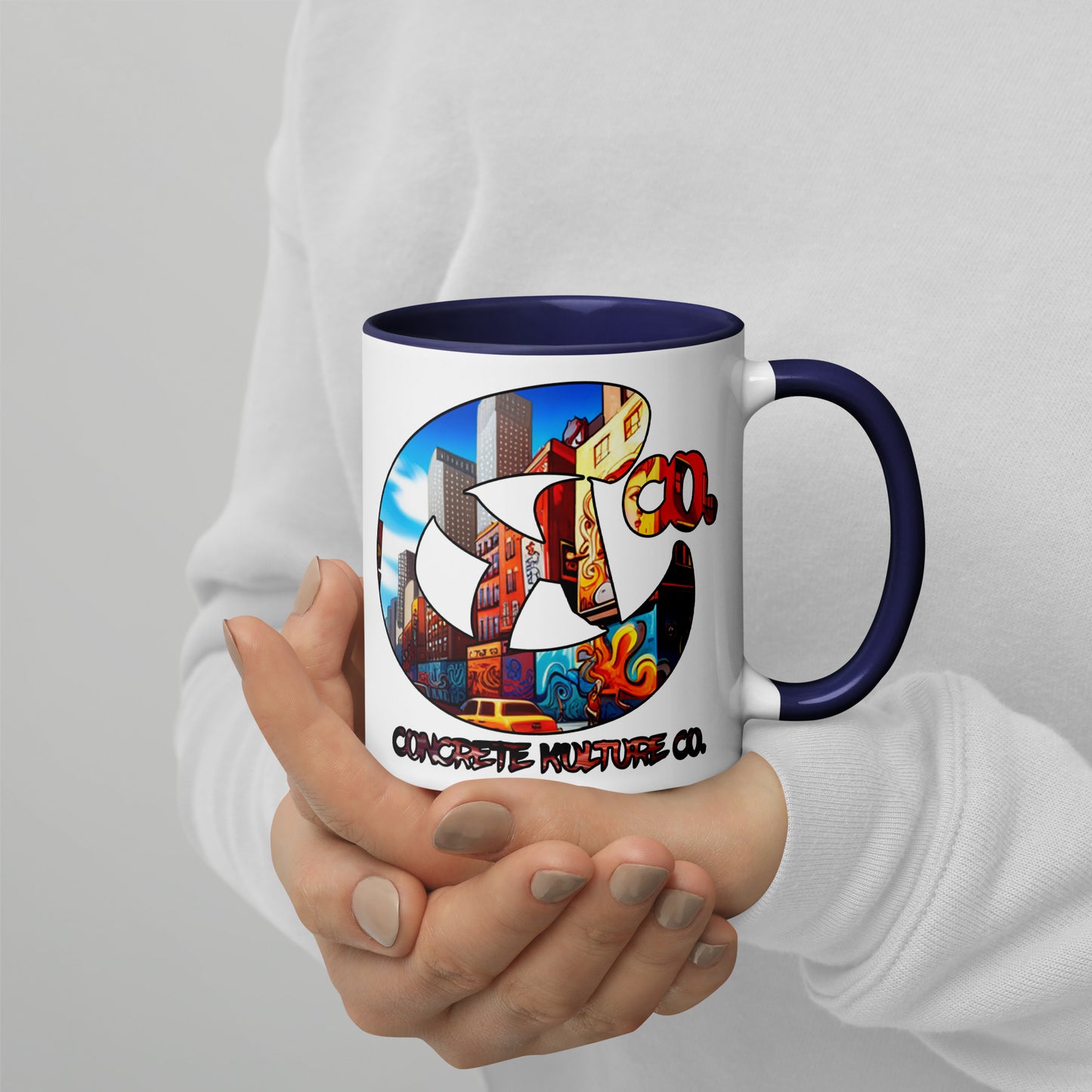 CK co Mug with Color Inside