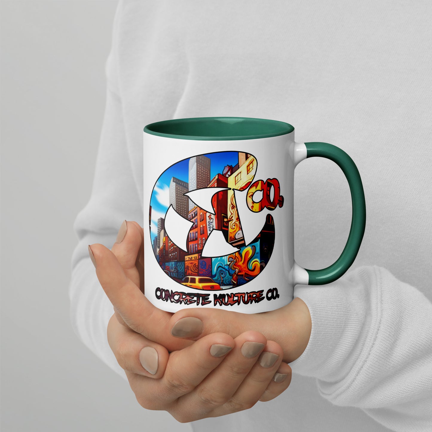 CK co Mug with Color Inside
