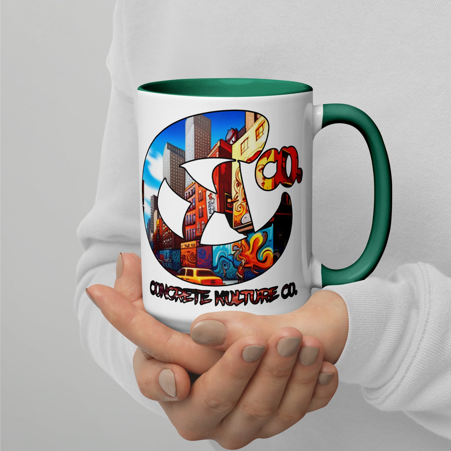 CK co Mug with Color Inside