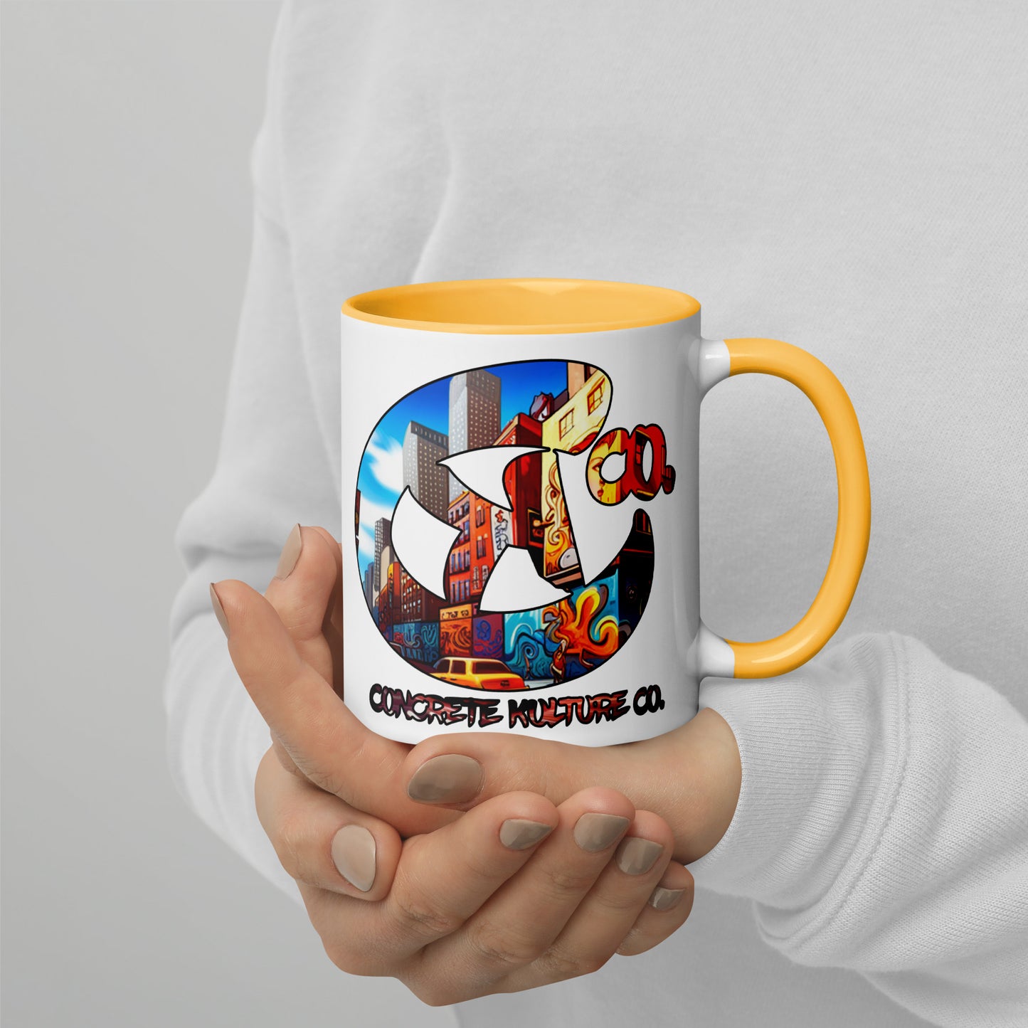 CK co Mug with Color Inside