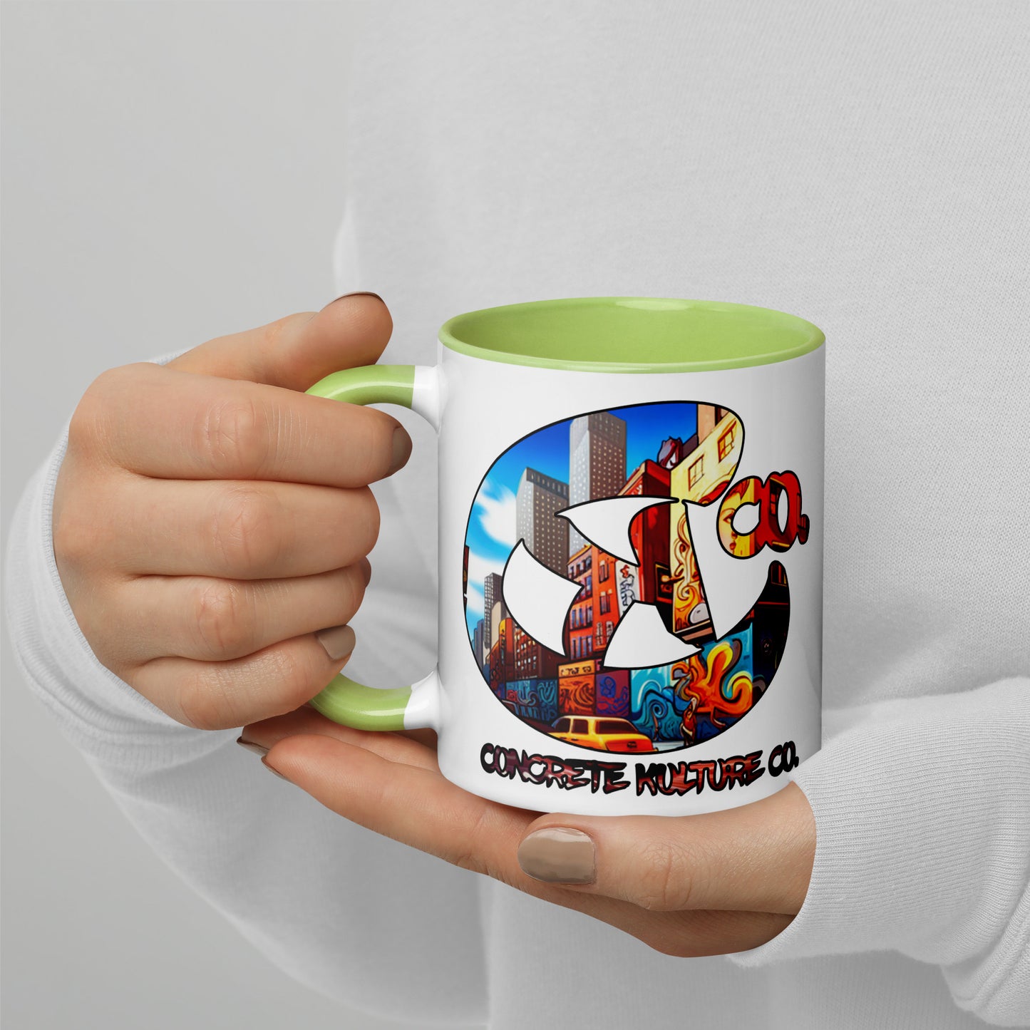 CK co Mug with Color Inside