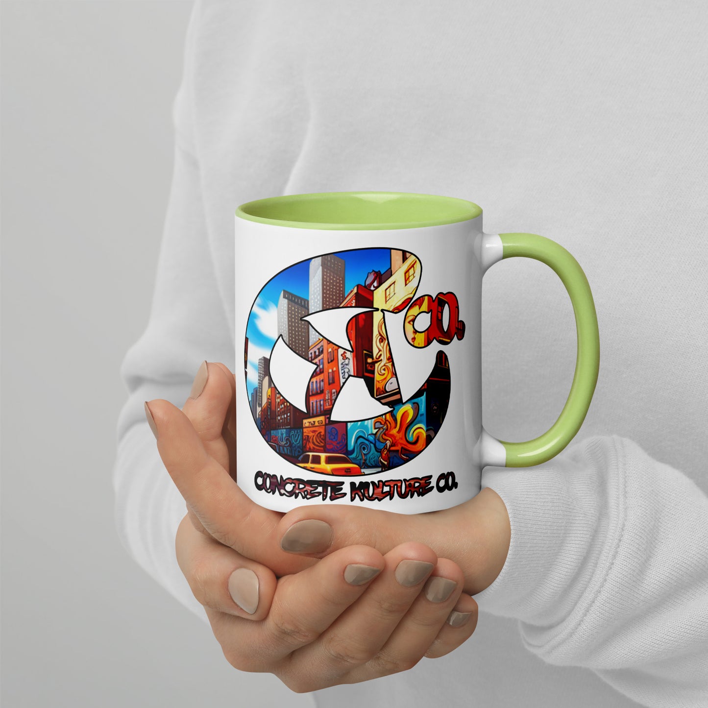 CK co Mug with Color Inside