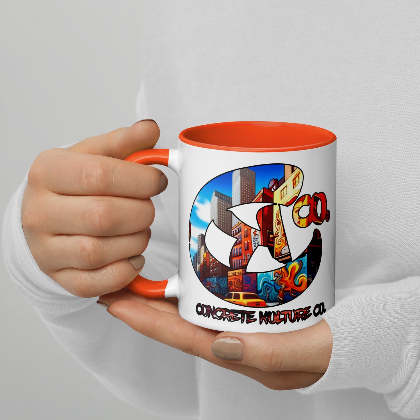 CK co Mug with Color Inside