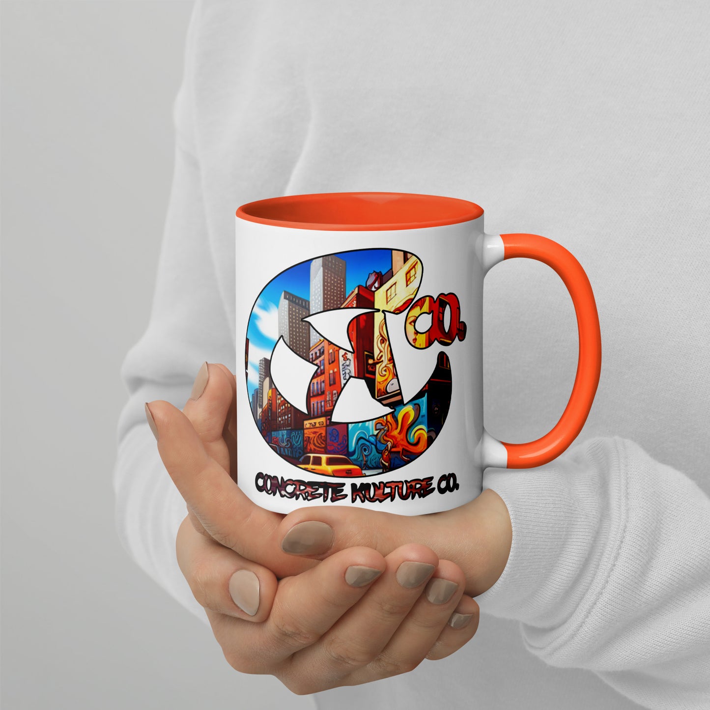 CK co Mug with Color Inside