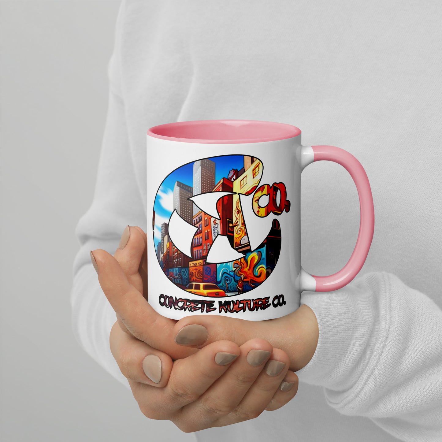 CK co Mug with Color Inside