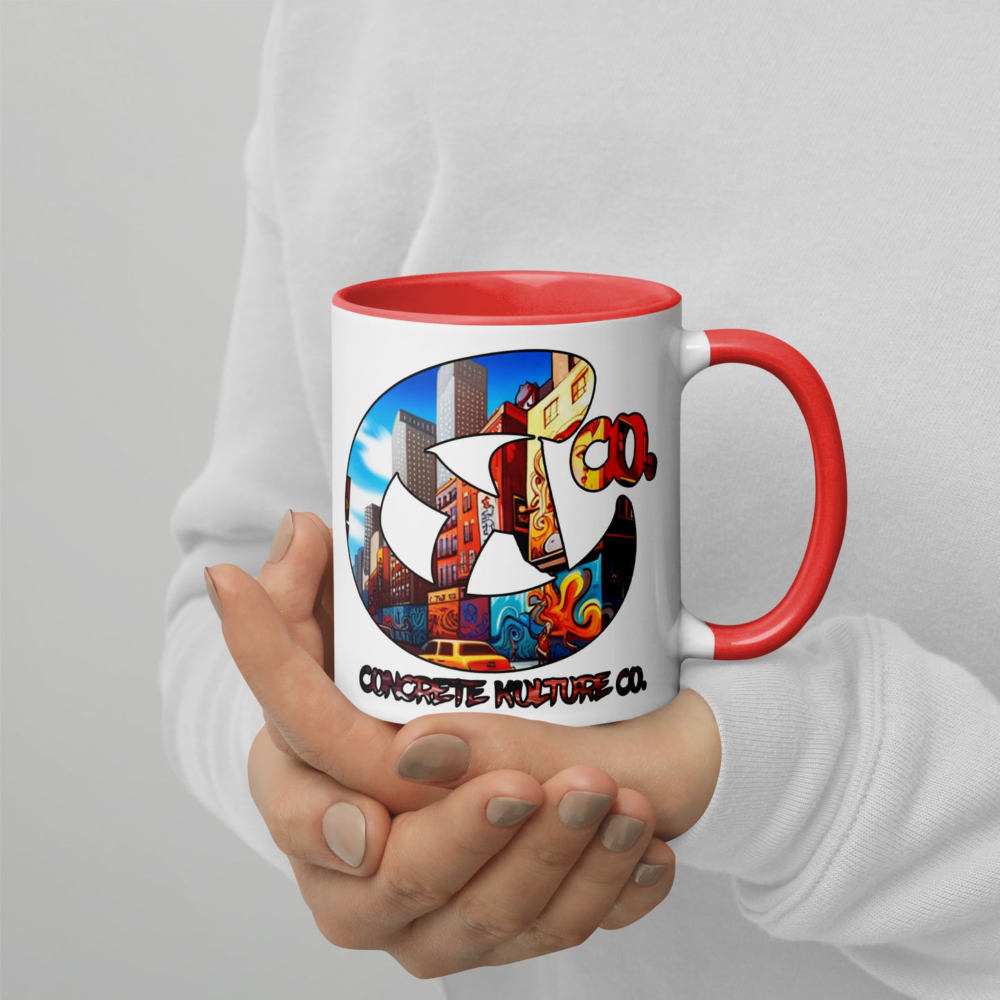 CK co Mug with Color Inside