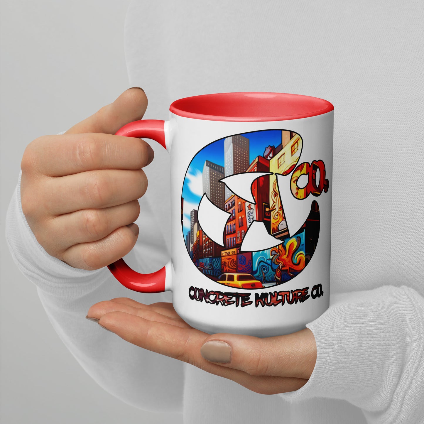 CK co Mug with Color Inside