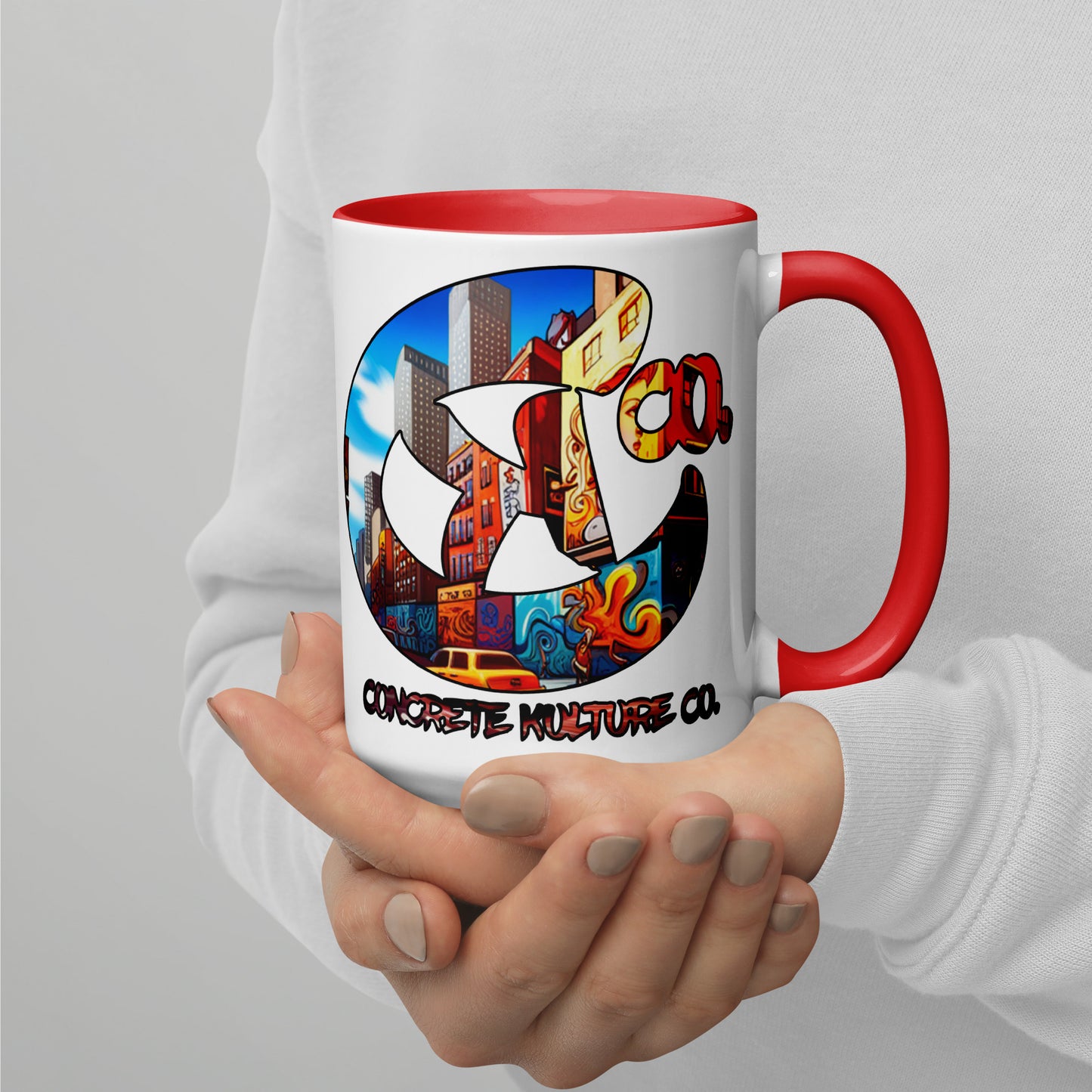 CK co Mug with Color Inside
