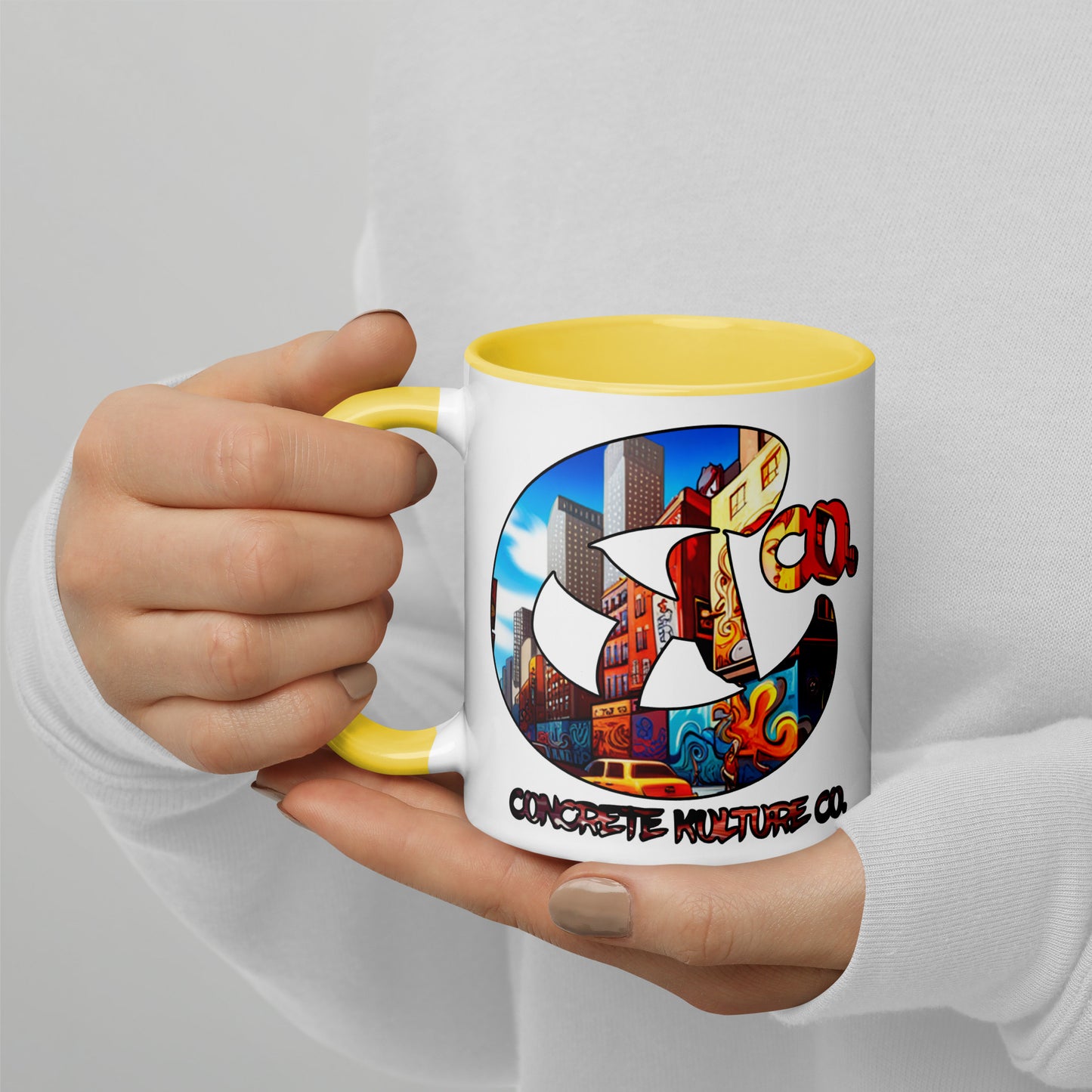 CK co Mug with Color Inside