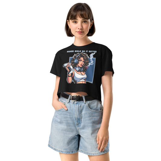 Women’s "Gamer Girls"  crop top